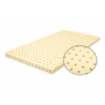 Materac nawierzchniowy Topper Visco Lateks 7 cm Czarny - obrazek 2