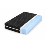 Materac piankowy 17 cm Czarny T25